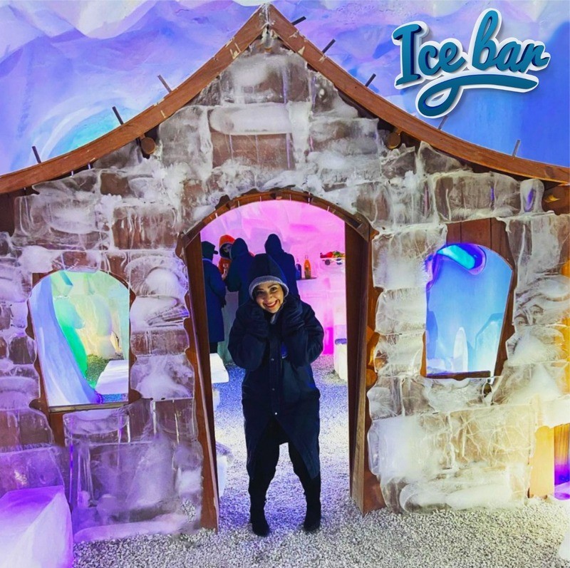 Entrada al Icebar para dos bebidas+Casa del capitán Icebar Frozen World